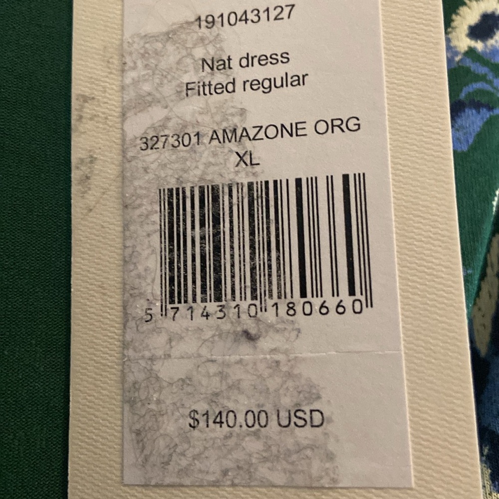 Masai Copenhagen green knit dress xl nwt - Picture 6 of 6
